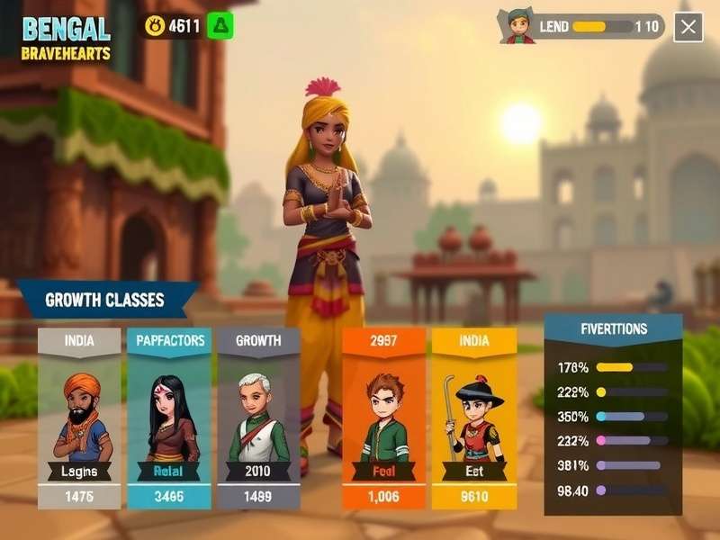 Bengal Bravehearts character classes display
